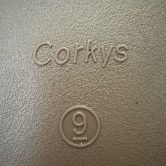 Corkys Women's Cork Wedge Sandals with Rhinestone Buckle - Picture 4 of 6